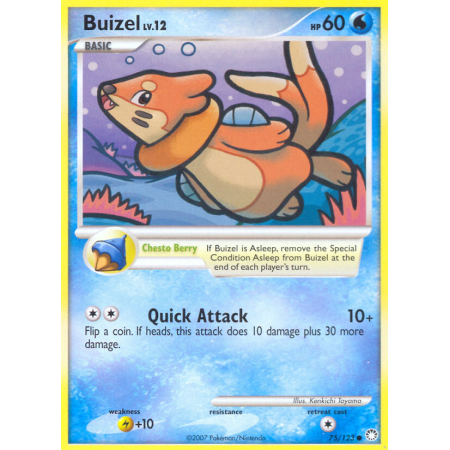 Buizel (Reverse Holo)