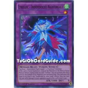 Lyrilusc - Independent Nightingale (Super Rare) – Maximum Crisis | Carta YUGIOH en México