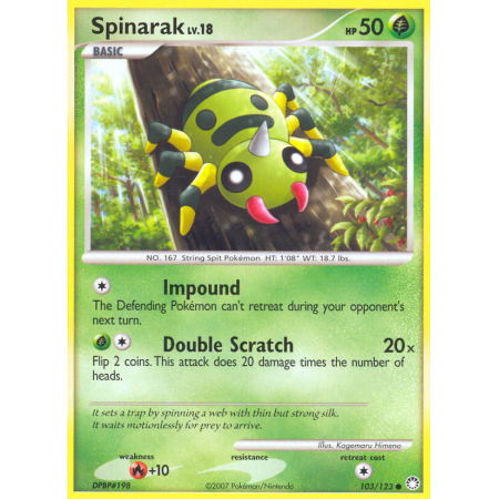 Spinarak (Reverse Holo)