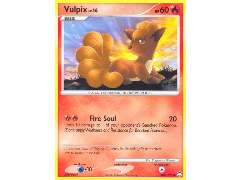 Vulpix (Reverse Holo)