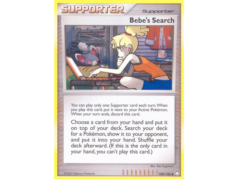 Bebe's Search (Reverse Holo)