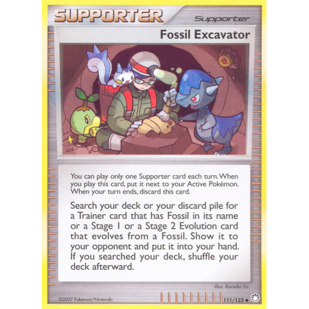 Fossil Excavator (Reverse Holo)