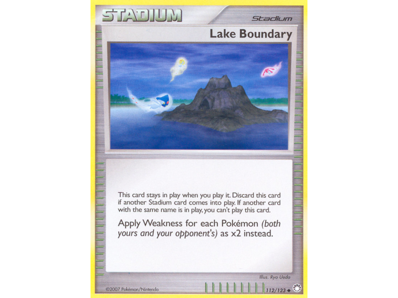Lake Boundary (Reverse Holo)