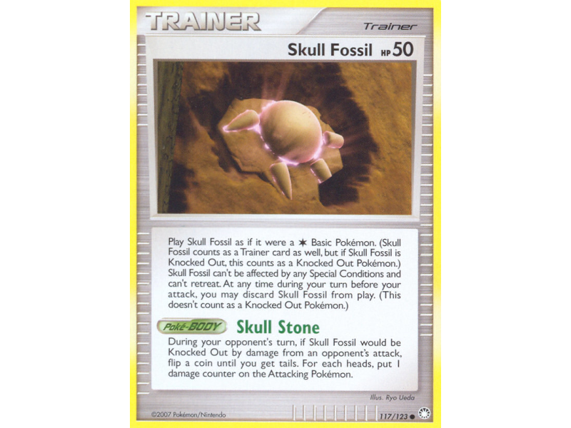 Skull Fossil (Reverse Holo)