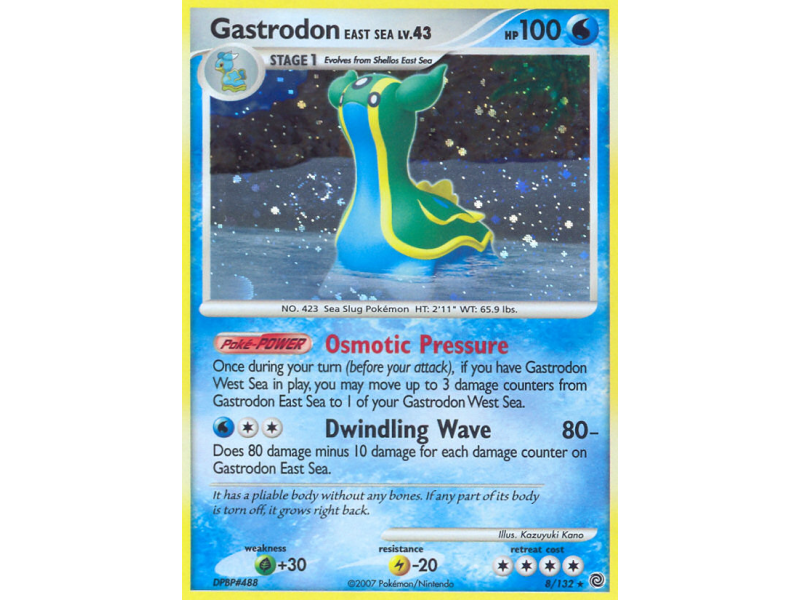 Gastrodon East Sea (Reverse Holo)