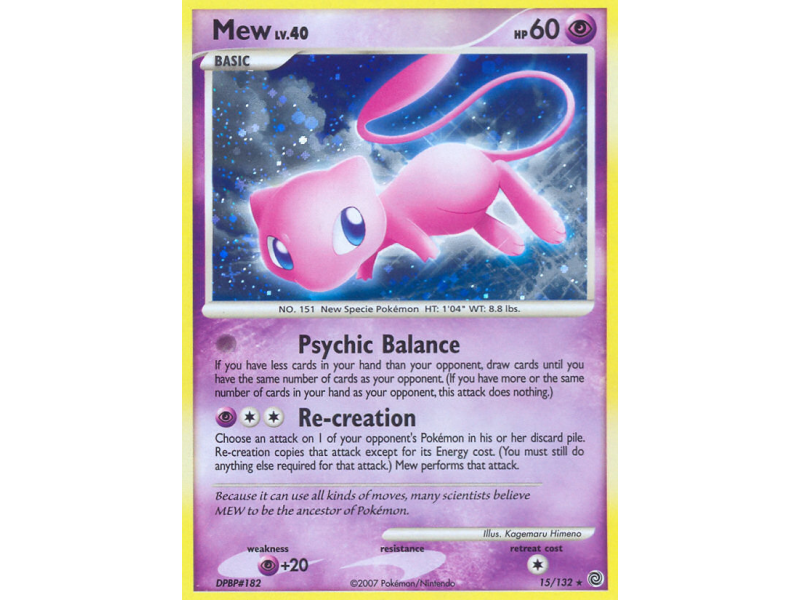 Mew (Reverse Holo)