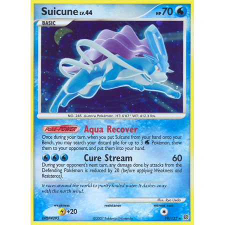 Suicune (Reverse Holo)