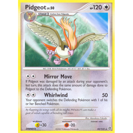 Pidgeot (Reverse Holo)