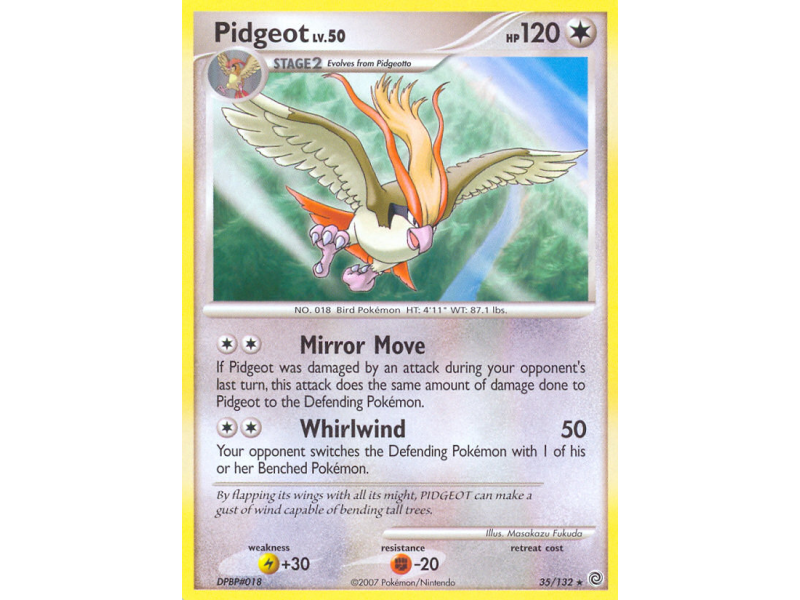 Pidgeot (Reverse Holo)