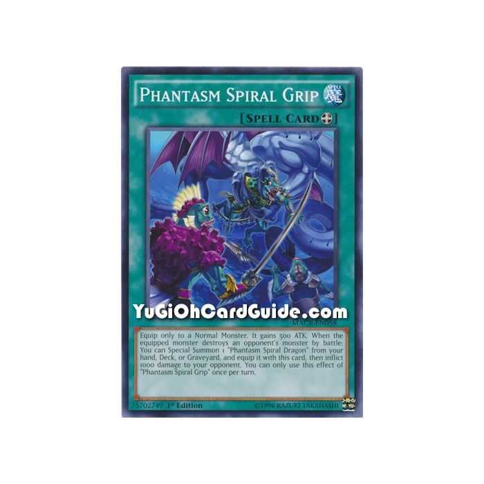 Phantasm Spiral Grip (Common) – Maximum Crisis | Carta YUGIOH en México