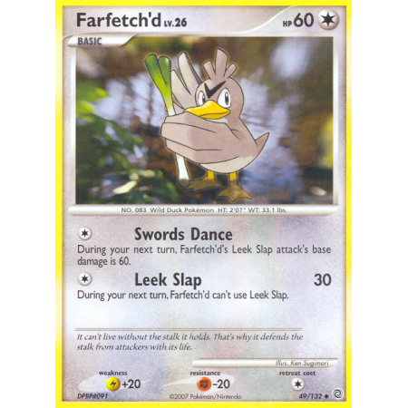 Farfetch'd (Reverse Holo)