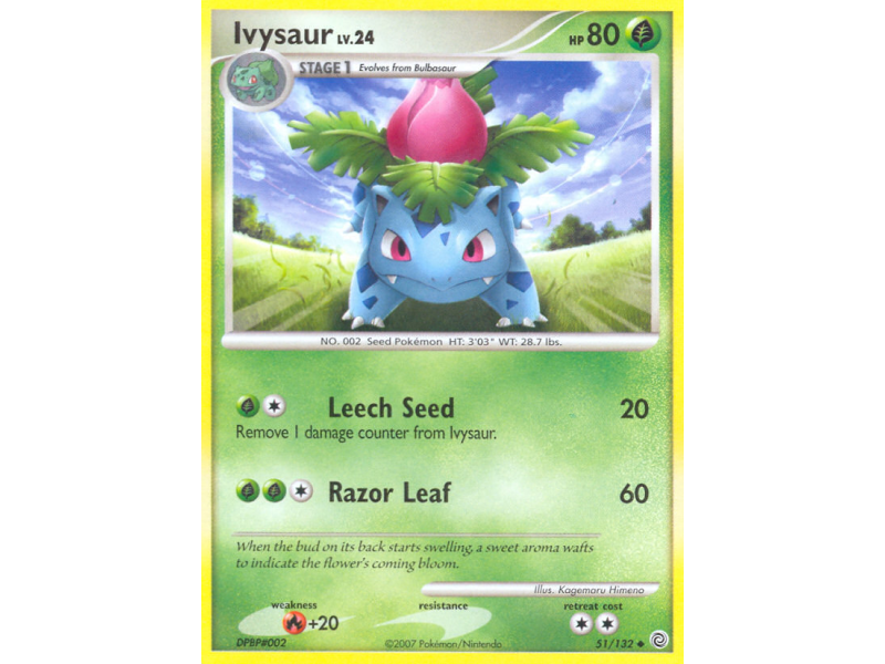 Ivysaur (Reverse Holo)