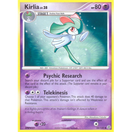 Kirlia (Reverse Holo)