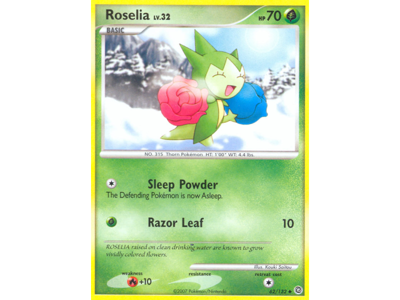 Roselia (Reverse Holo)