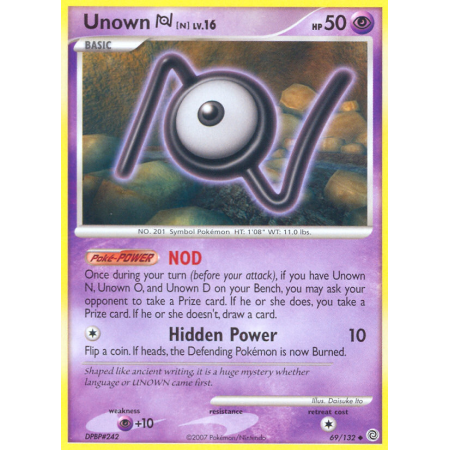 Unown [N] (Reverse Holo)
