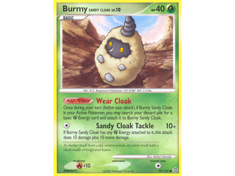 Burmy Sandy Cloak