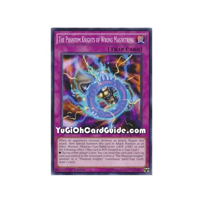 The Phantom Knights of Wrong Magnetring (Common) – Maximum Crisis | Carta YUGIOH en México