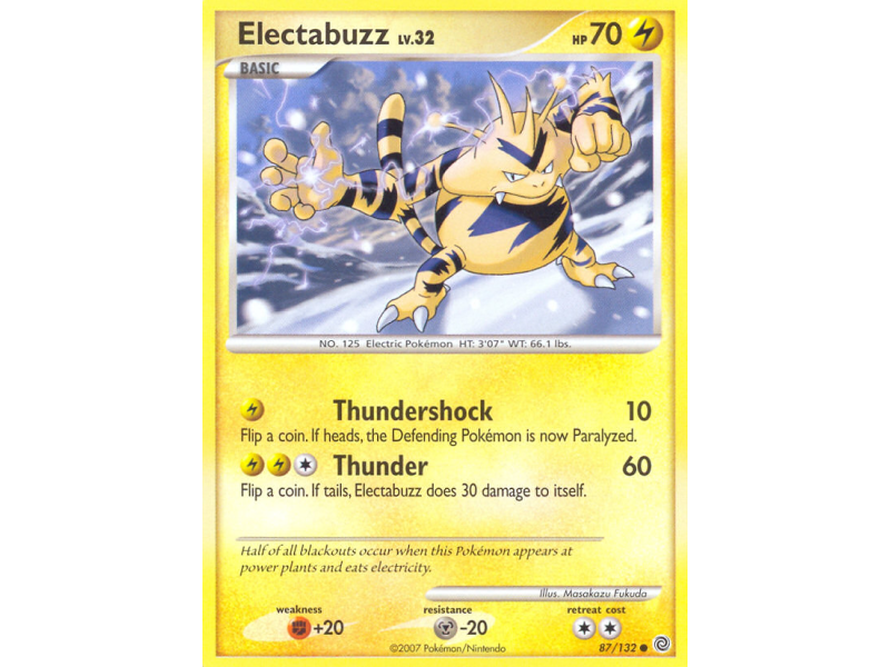 Electabuzz (Reverse Holo)