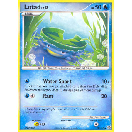 Lotad (Reverse Holo)