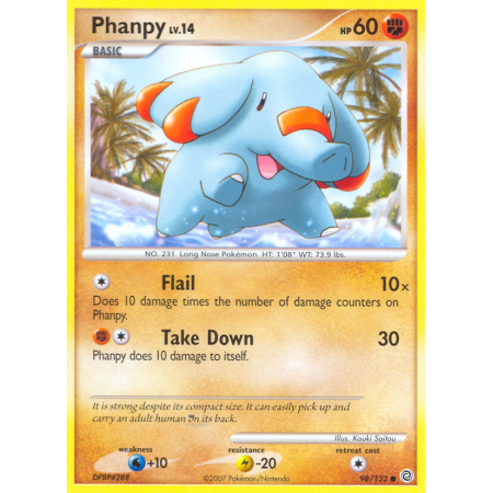 Phanpy (Reverse Holo)