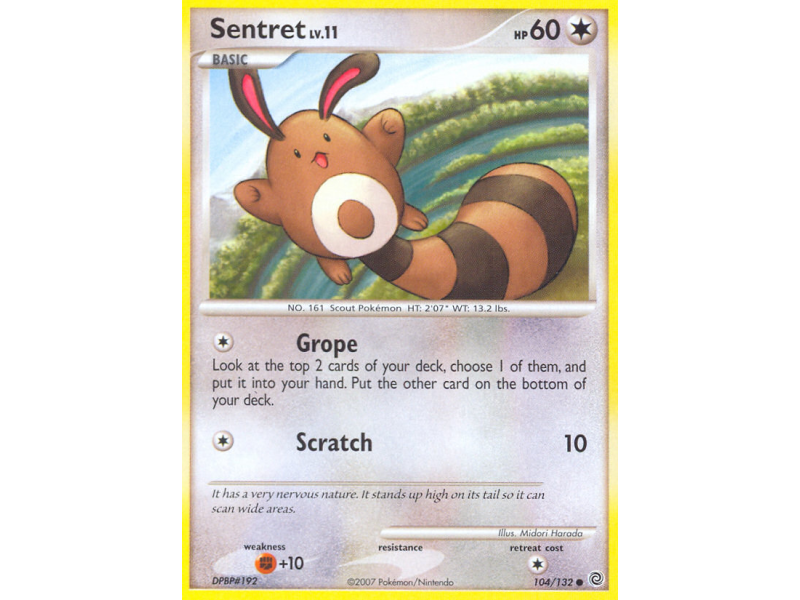Sentret (Reverse Holo)