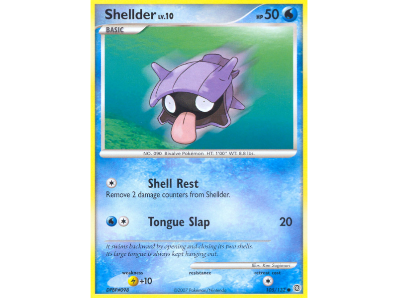 Shellder (Reverse Holo)