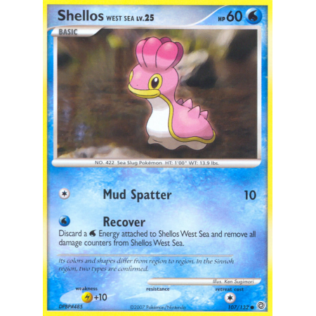 Shellos West Sea (Reverse Holo)
