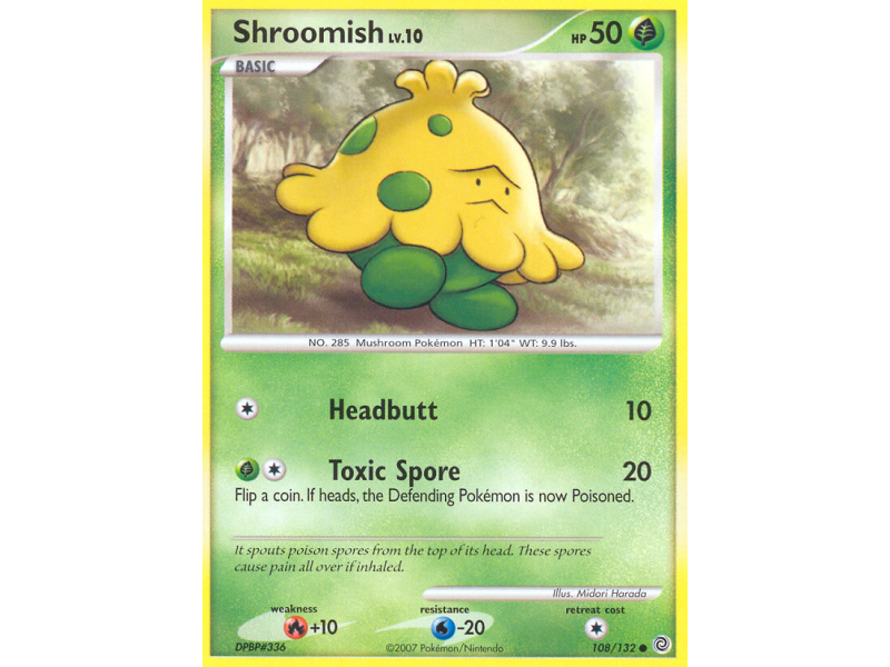 Shroomish (Reverse Holo)