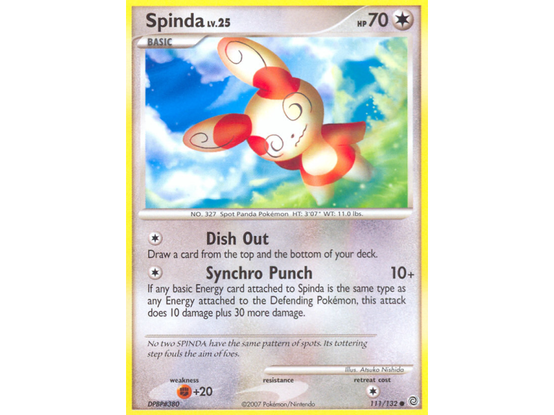 Spinda (Reverse Holo)