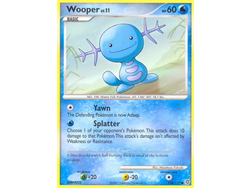 Wooper (Reverse Holo)