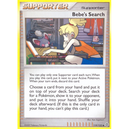 Bebe's Search (Reverse Holo)