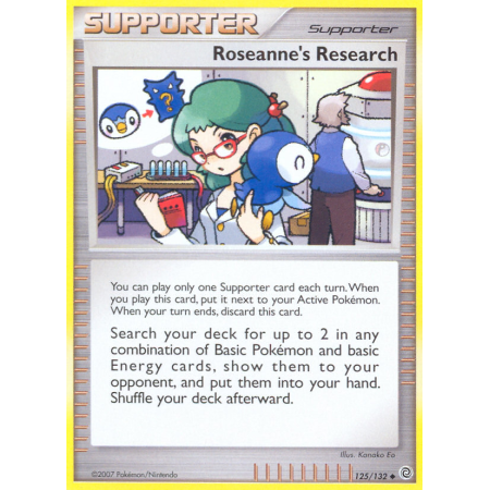 Roseanne's Research (Reverse Holo)