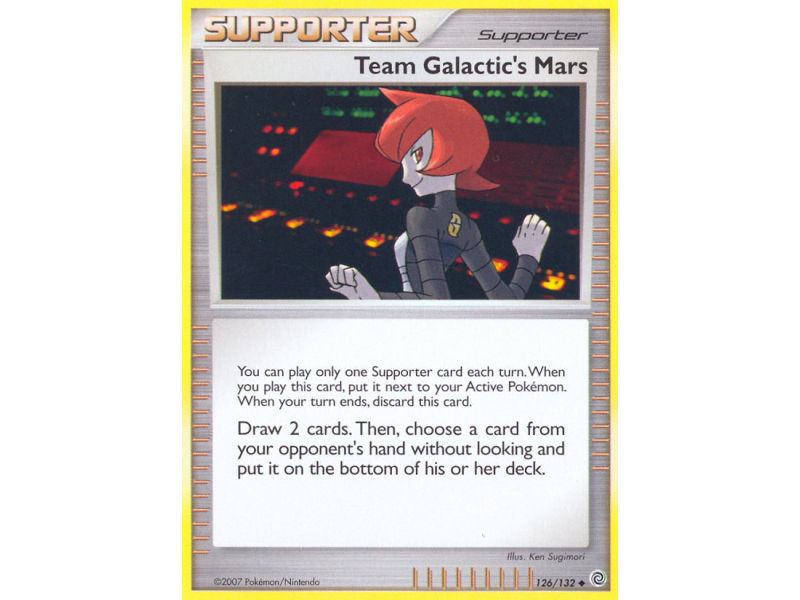 Team Galactic's Mars (Reverse Holo)