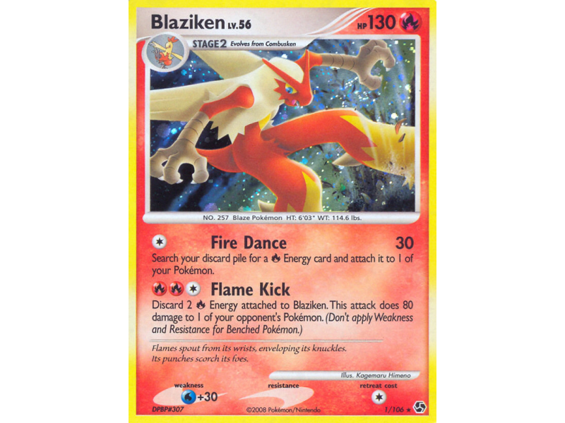 Blaziken (Reverse Holo)