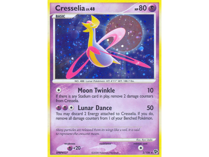 Cresselia (Reverse Holo)