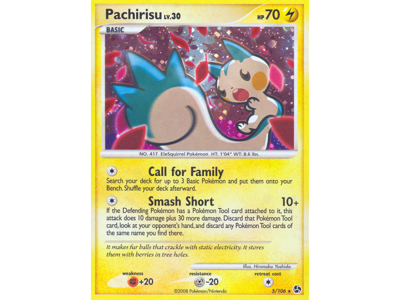 Pachirisu (Reverse Holo)