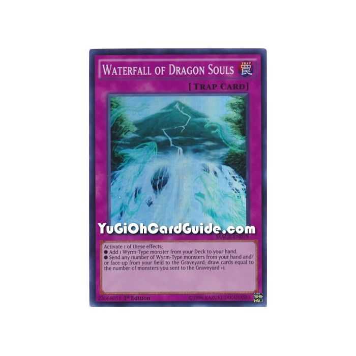 Waterfall of Dragon Souls (Super Rare) – Maximum Crisis | Carta YUGIOH en México