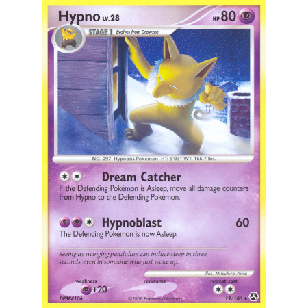 Hypno (Reverse Holo)