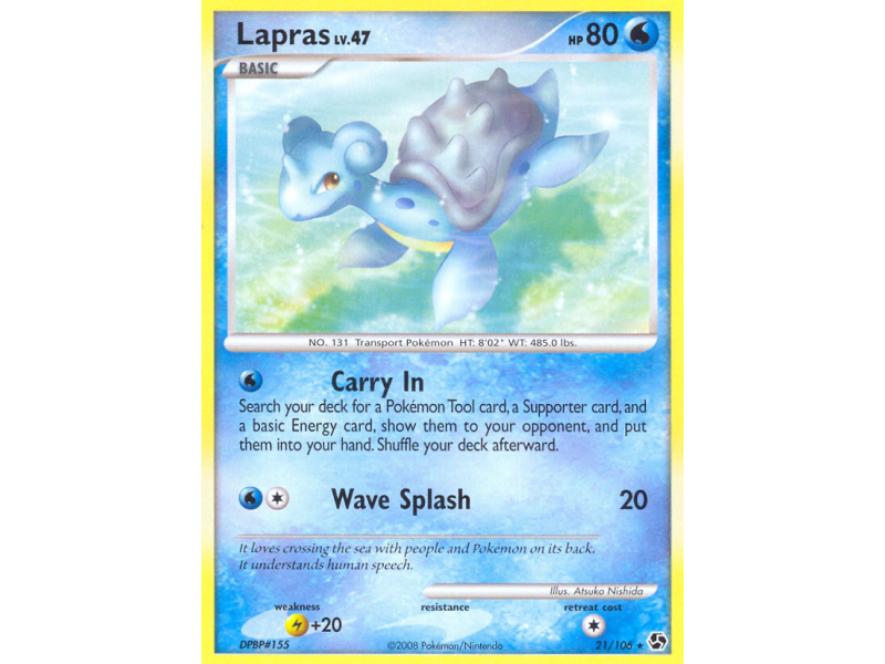 Lapras (Reverse Holo)