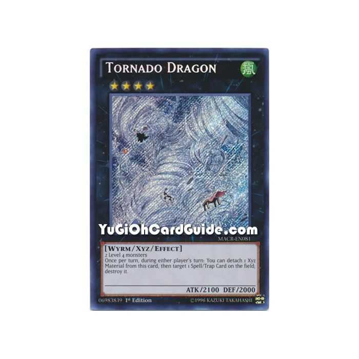 Tornado Dragon (Secret Rare) – Maximum Crisis | Carta YUGIOH en México