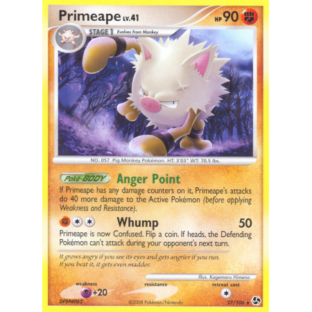 Primeape (Reverse Holo)