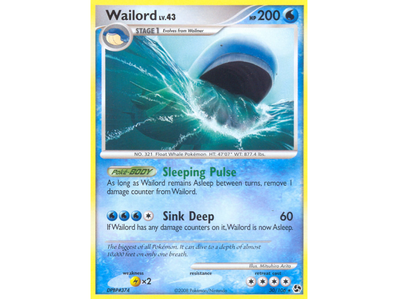 Wailord (Reverse Holo)