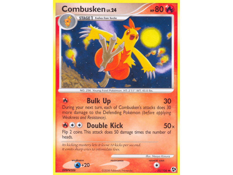 Combusken (Reverse Holo)