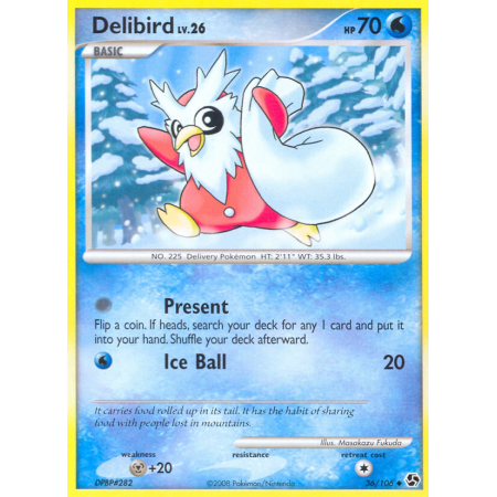 Delibird (Reverse Holo)