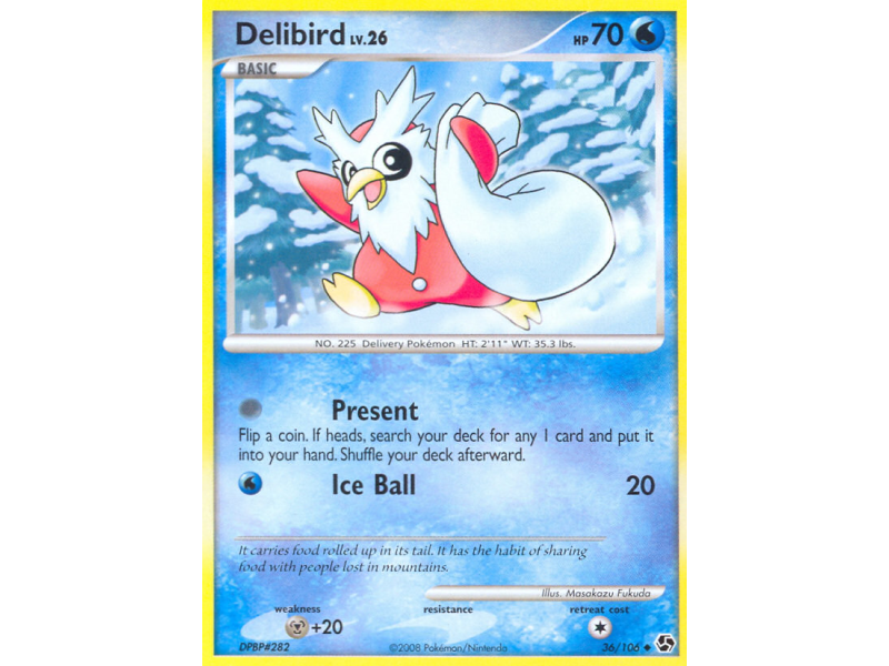 Delibird (Reverse Holo)