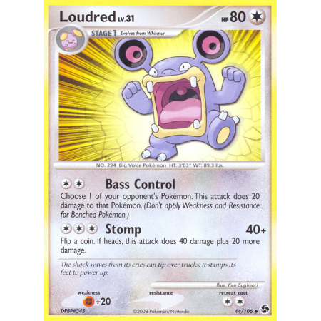 Loudred (Reverse Holo)