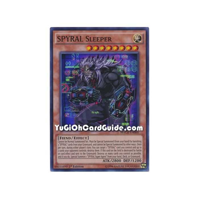 Spyral Sleeper (Super Rare) – Maximum Crisis | Carta YUGIOH en México