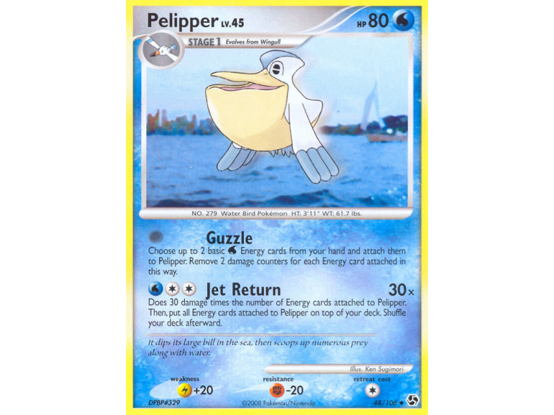 Pelipper (Reverse Holo)