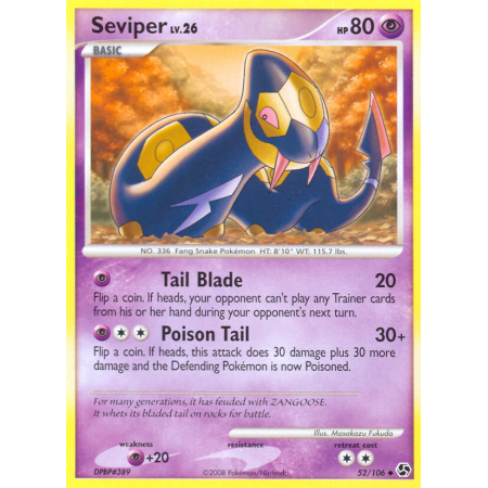 Seviper (Reverse Holo)