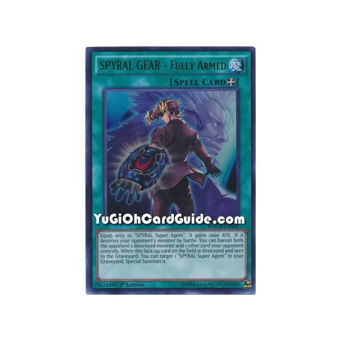 Spyral GEAR - Fully Armed (Ultra Rare) – Maximum Crisis | Carta YUGIOH en México